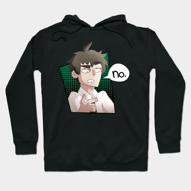 Hajime Hinata Hoodie by scribblekisses